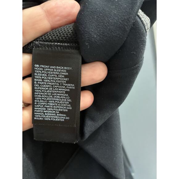 The North Face Men's Kilowatt Performance Jacket Dark Grey Heather/Black Medium - Picture 8 of 9